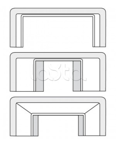 Набор адаптеров для миниканалов DKC 10133 в Твери Аксессуары для кабель-канала Pintop.ru