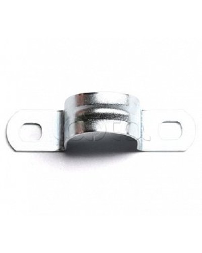 Держатель оцинкованный двусторонний д.63мм 53362ДКС в Твери Держатели, клипсы, скобы Pintop.ru