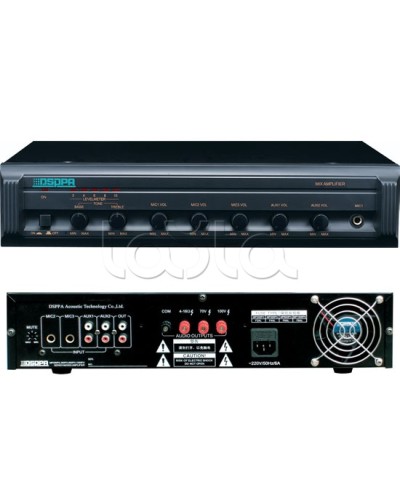 Микшер-усилитель DSPPA MP-300P в Твери Система оповещения и трансляции Dsppa Pintop.ru