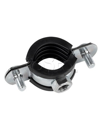 Хомут стальной 1 (32-37 мм), с уплотнителем EKF (hsu1100) в Твери Стяжки-хомуты Pintop.ru