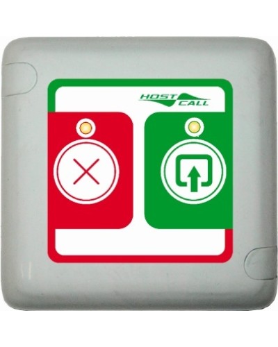 Радиокнопка вызова Hostcall MP-411D1 в Твери Система оповещения и трансляции Hostcall Pintop.ru