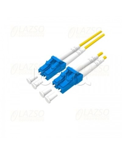 Патч-корд оптический Lazso PC-DU-LC/LC(3m) в Твери Патч-корды и пигтейлы Pintop.ru