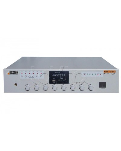 Микшер-усилитель ROXTON MZ-360 в Твери Система оповещения и трансляции Roxton Pintop.ru