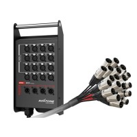 Кабель многожильный со сценической коробкой, с разъемами Roxtone+Neutrik ROXTONE STBN1604L25