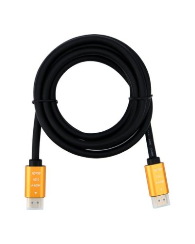 Кабель HDMI - HDMI 2.0, 2м, Gold REXANT 17-6104 в Твери Системы видеонаблюдения Pintop.ru