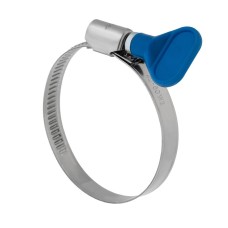 Хомут червячный 32-50/9-0,7мм, с ключом, нержавеющая сталь W2, (50 шт/уп) REXANT 07-0732-1