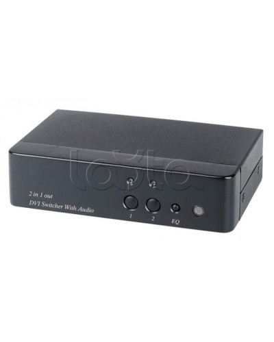 Коммутатор DVI и аудио сигналов SC&T DS02A в Твери Видеоусилители, Модуляторы, Делители Pintop.ru