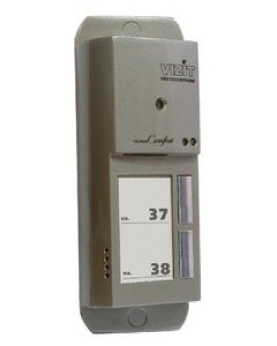 Блок вызова домофона Vizit БВД-405А-2 в Твери Блоки вызова многоабонентные Pintop.ru